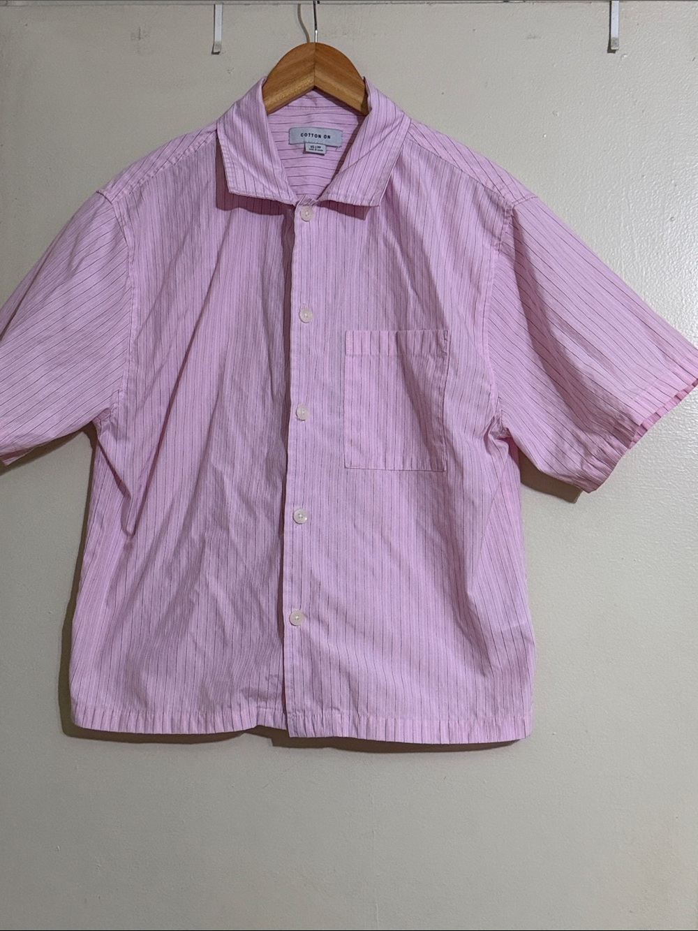 Cotton on oversized button up shirt